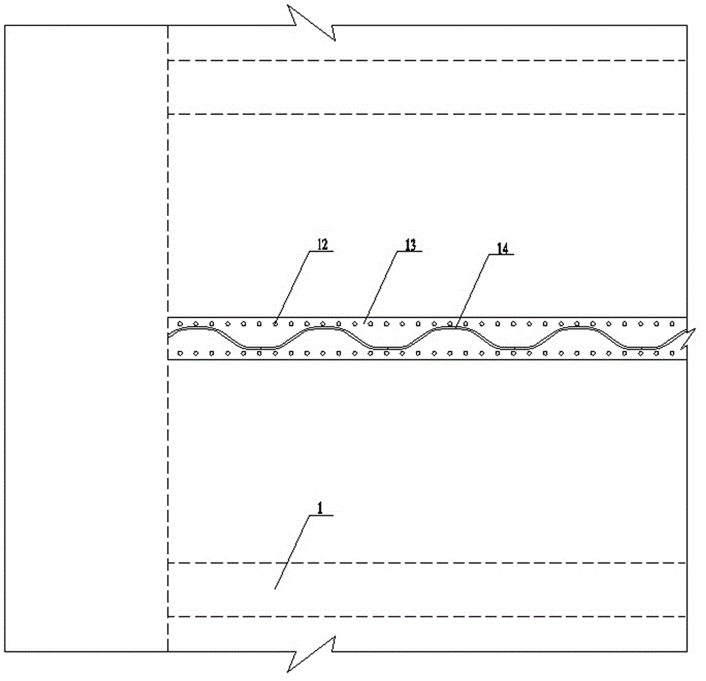 Construction method of shear resistance and strengthening of concrete box beams based on corrugated steel webs