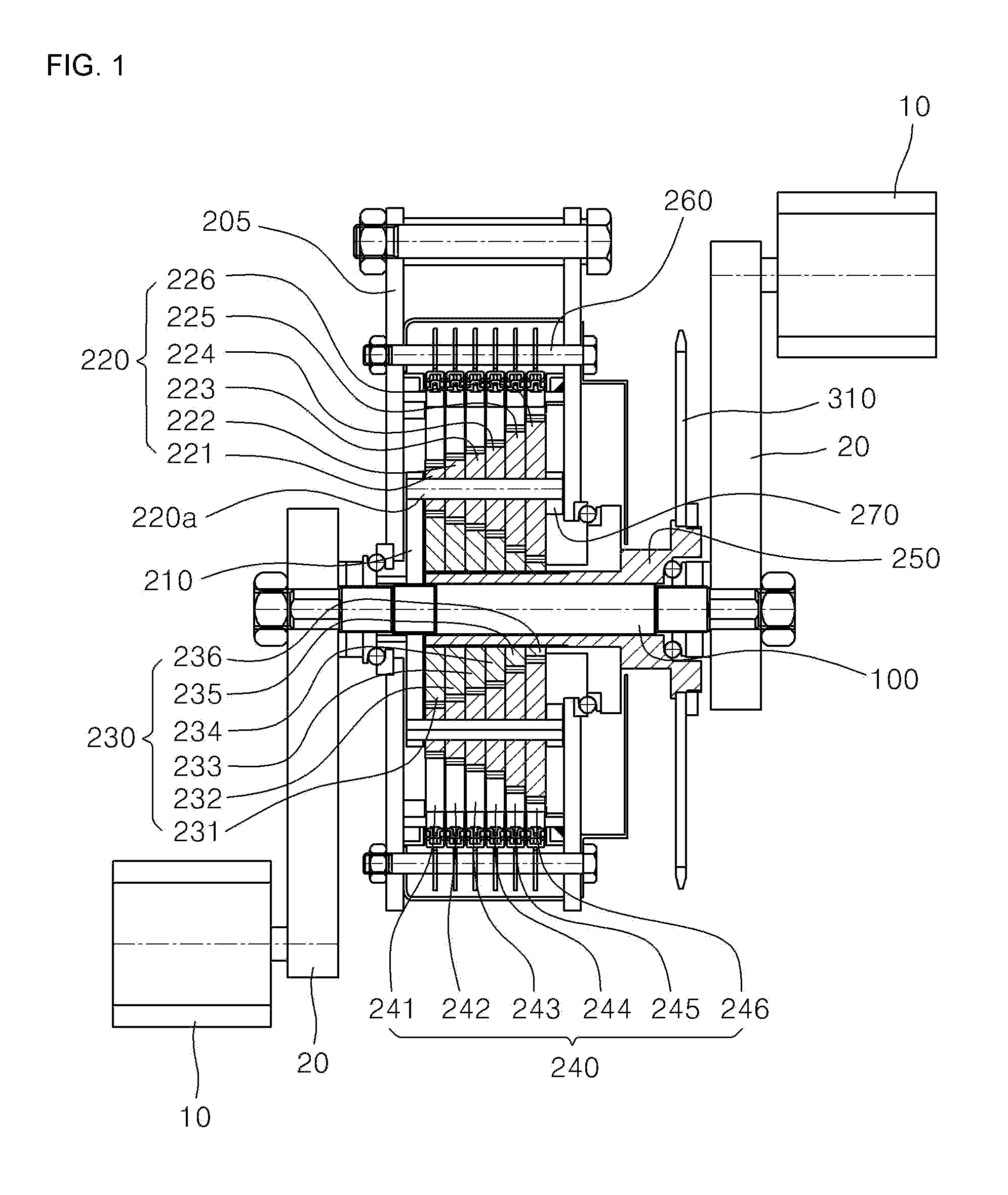 Transmission gear box for bikes