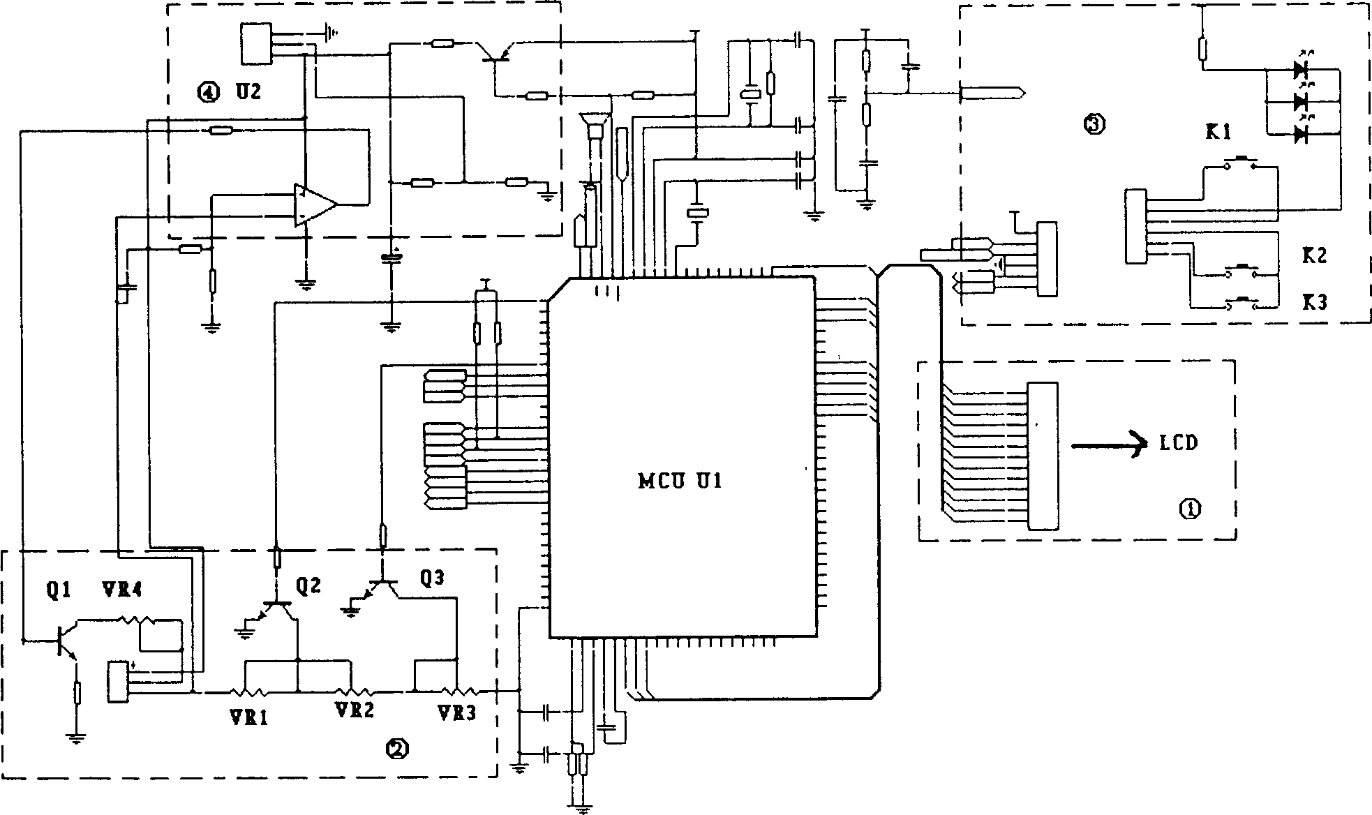 Low-strength semiconductor laser therapeutic equipment