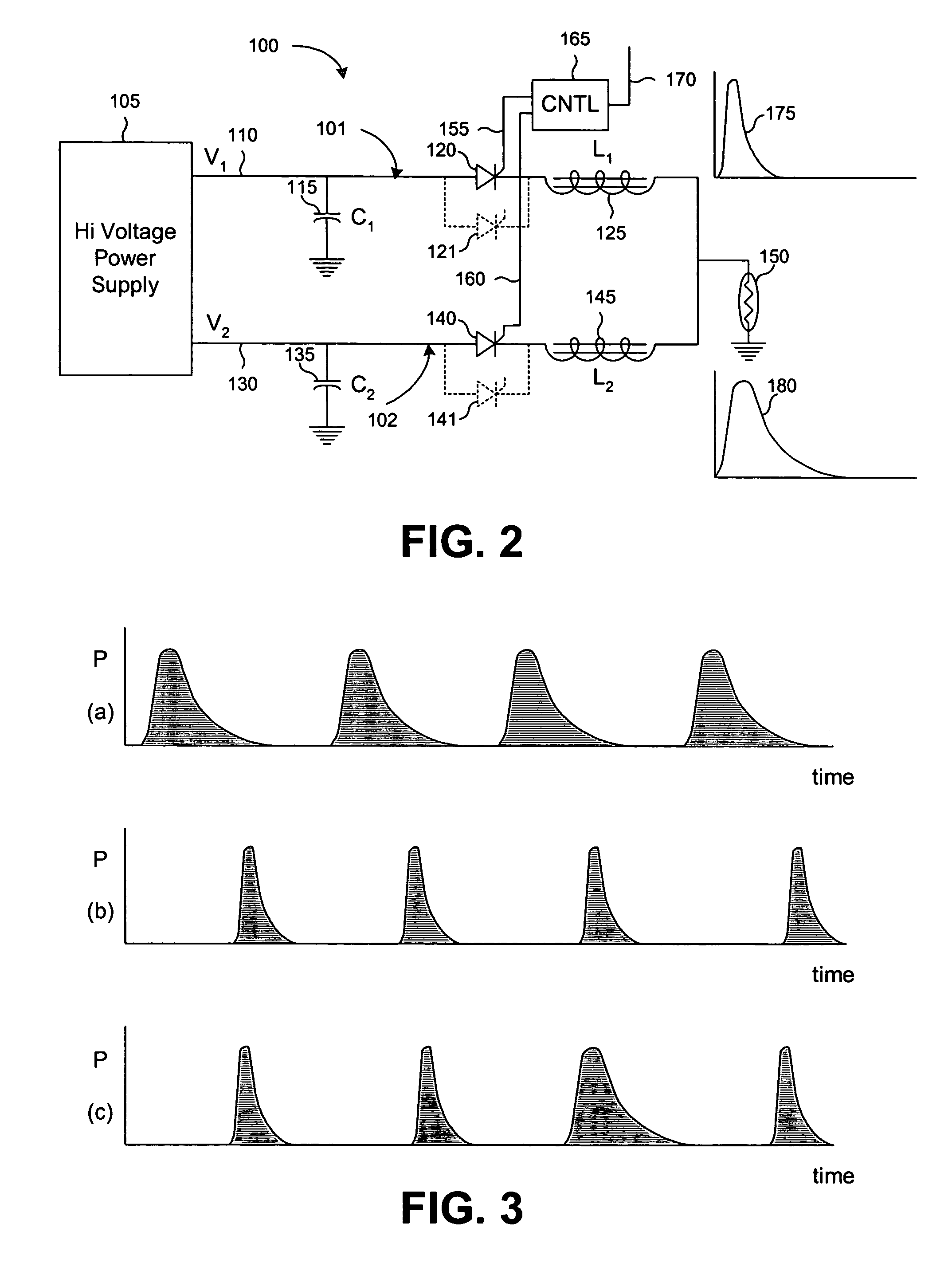 Dual pulse-width medical laser