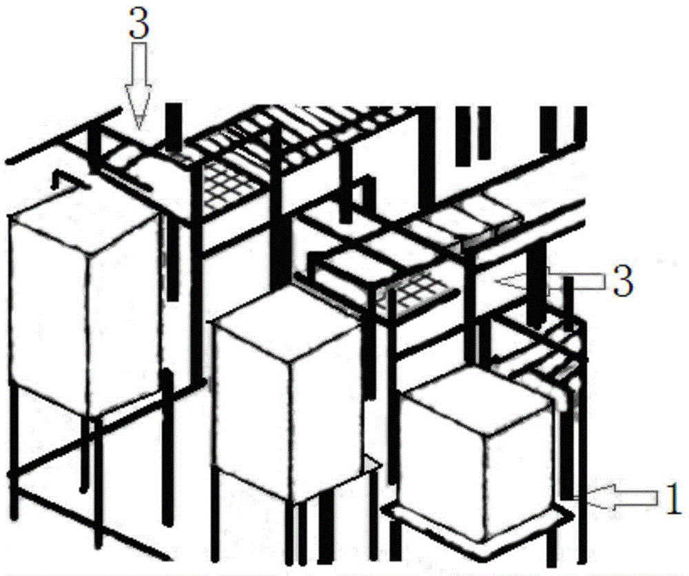 Full-automatic destacking, stacking and packaging system