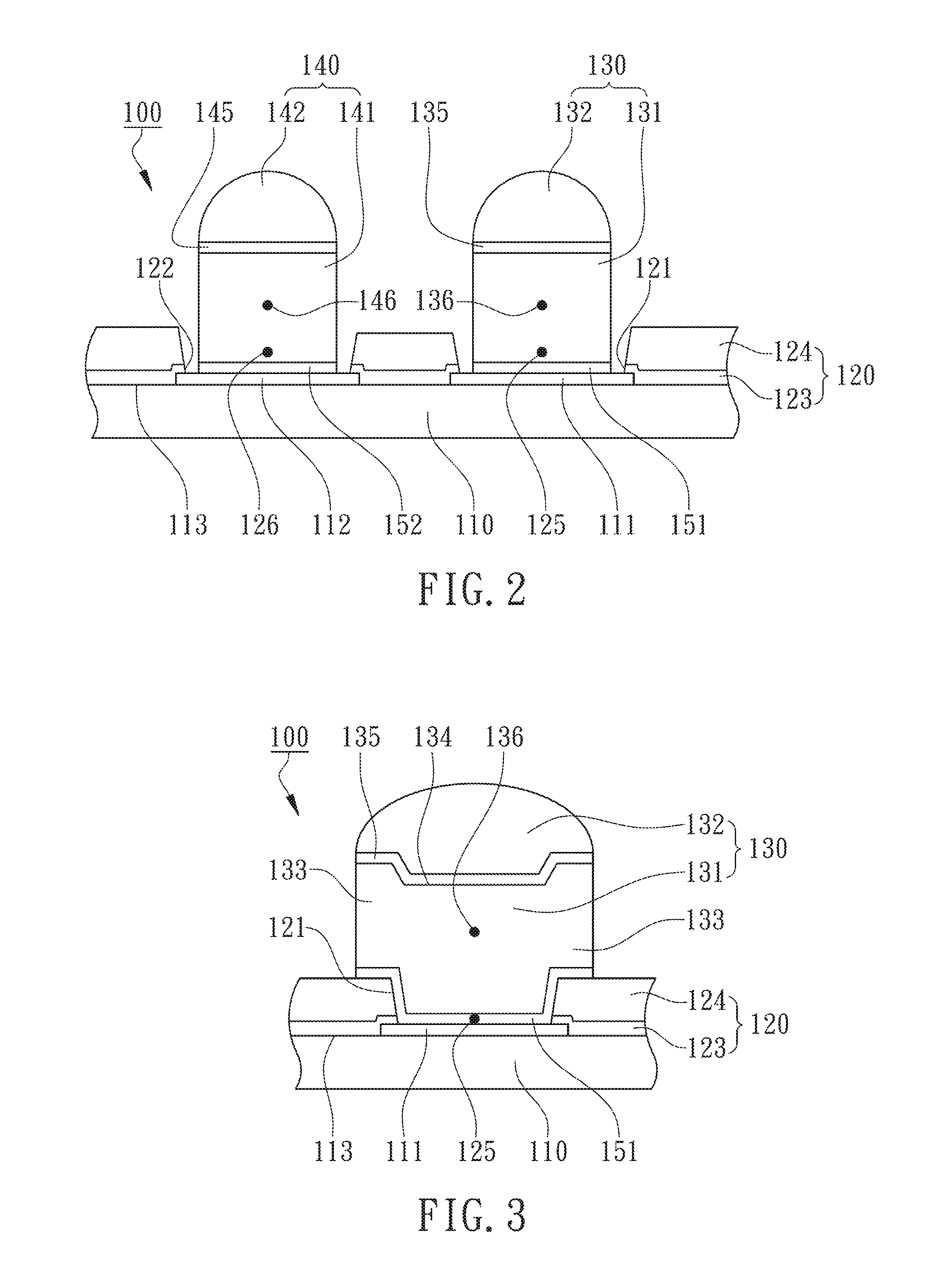 Fine-pitch pillar bump layout structure on chip