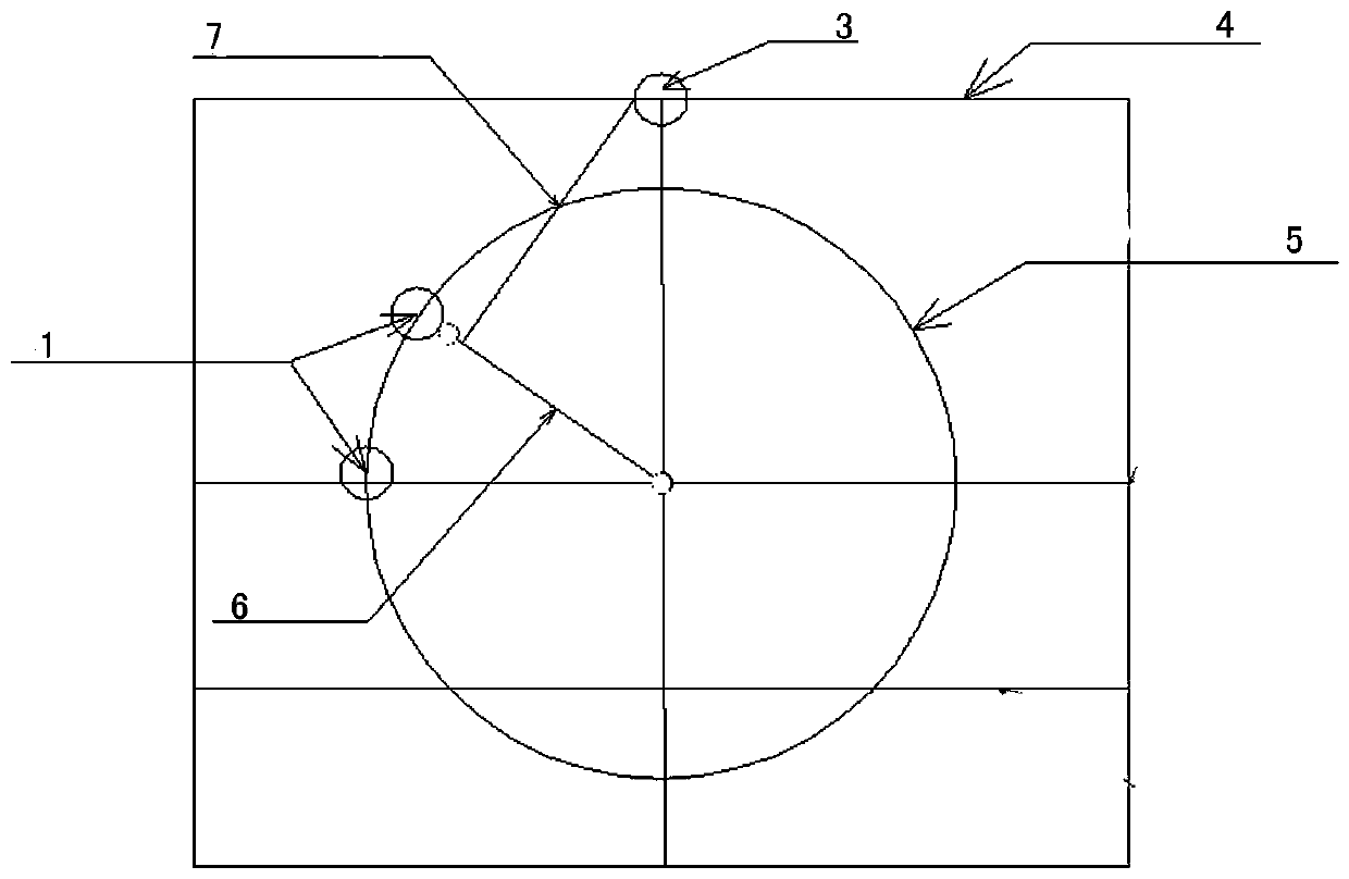 Excavation construction method for ultra-hard rock tunnel through hydraulic dilling matched with hydraulic splitting