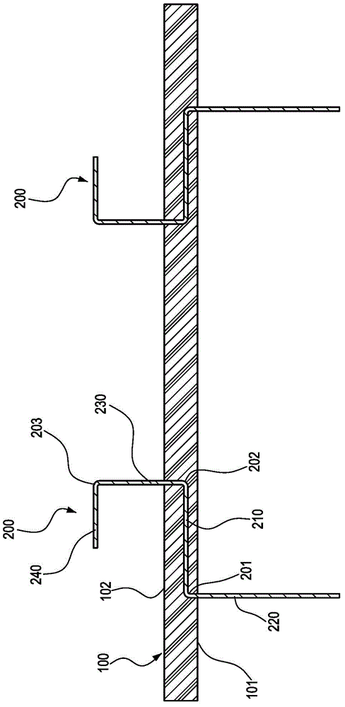 Electrode structure of lithium battery