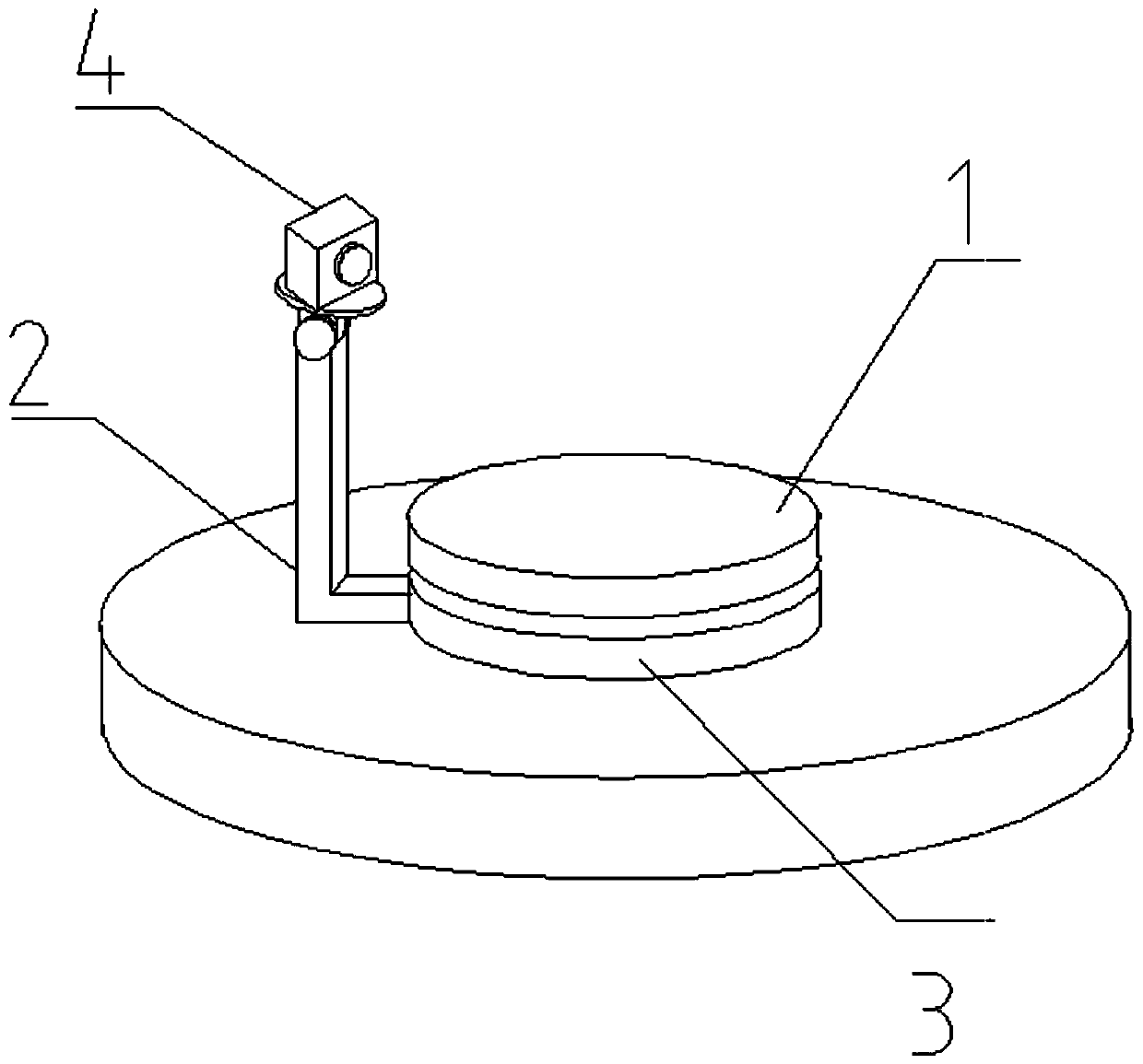 Close-range target object 3D acquisition equipment