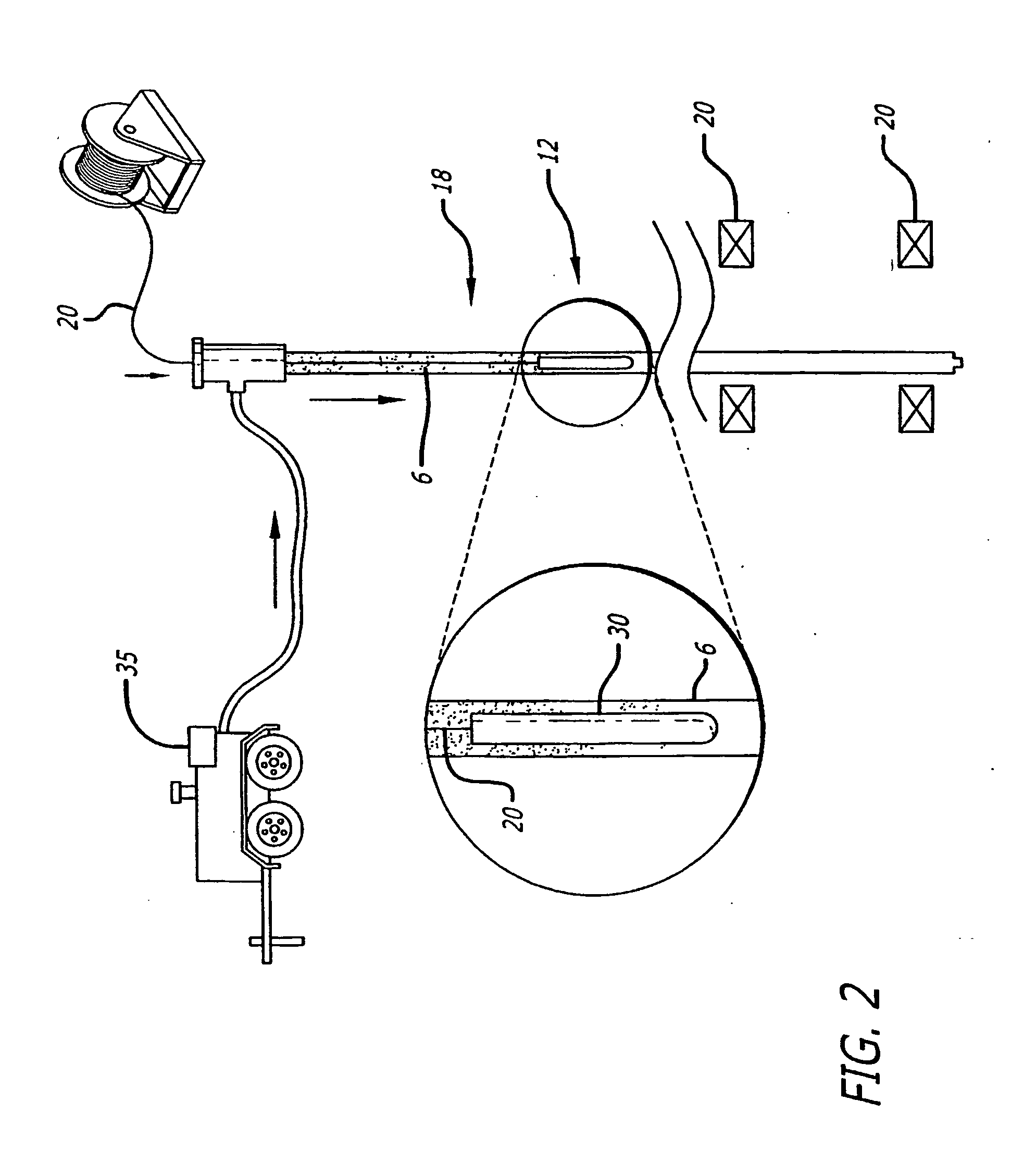 System and method for deploying an optical fiber in a well