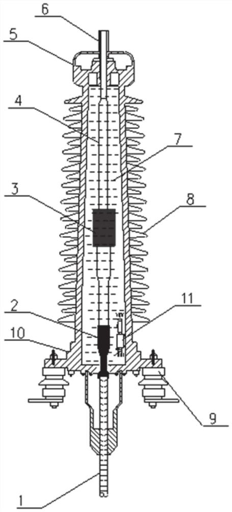 Built-in insulating oil intelligent purification device and method and high-voltage cable oil charging terminal