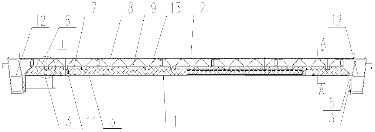 Floor structure of railway vehicle