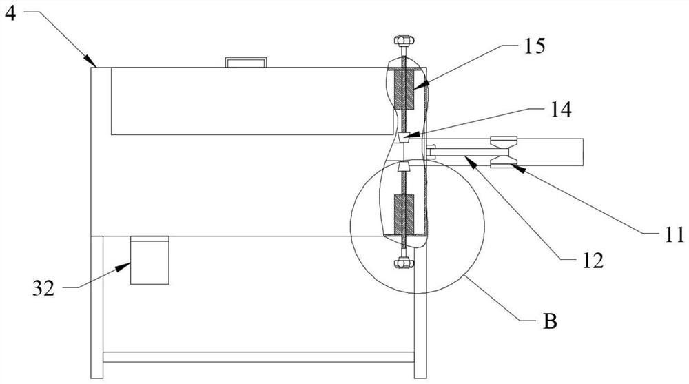 Axial stripping and lateral wire arrangement continuous optical cable stripping device