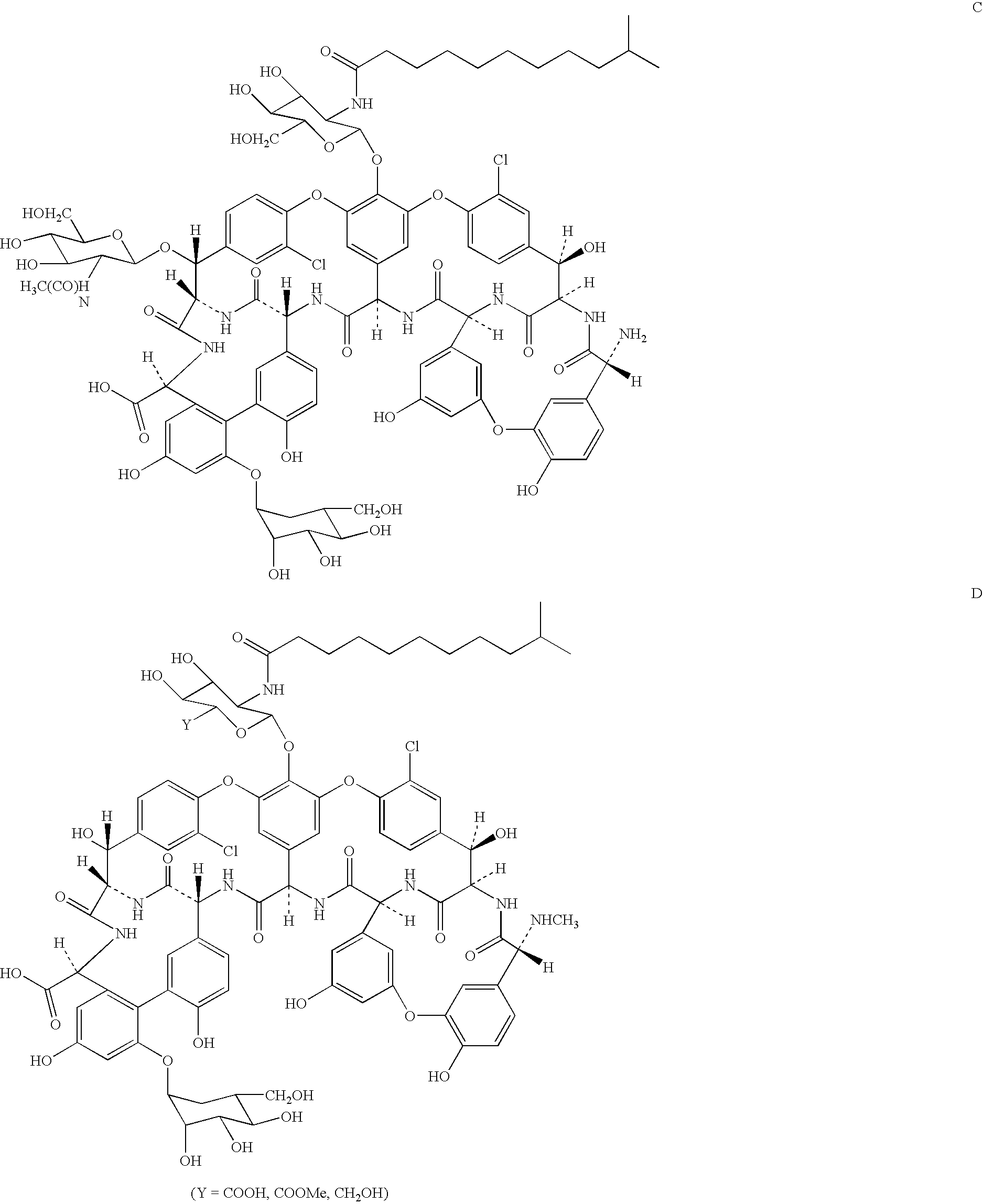 Semi-synthetic glycopeptides with antibiotic activity