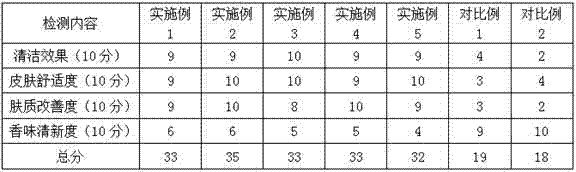 Plant nursing shower gel, preparation method of extract of plant nursing shower gel and preparation method of plant nursing shower gel