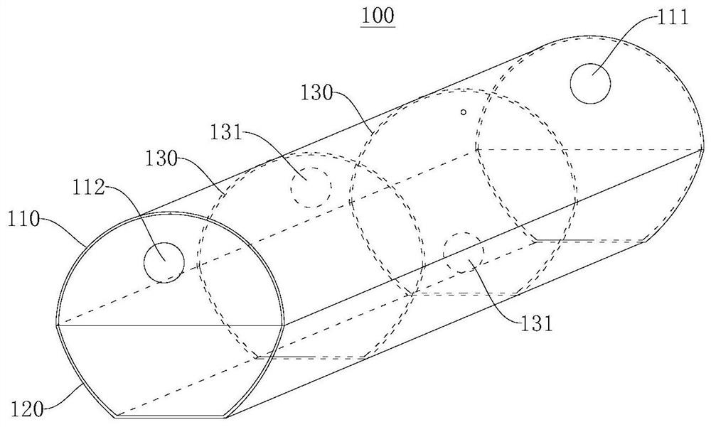 A kind of integral reinforced concrete sewage treatment tank and preparation method thereof