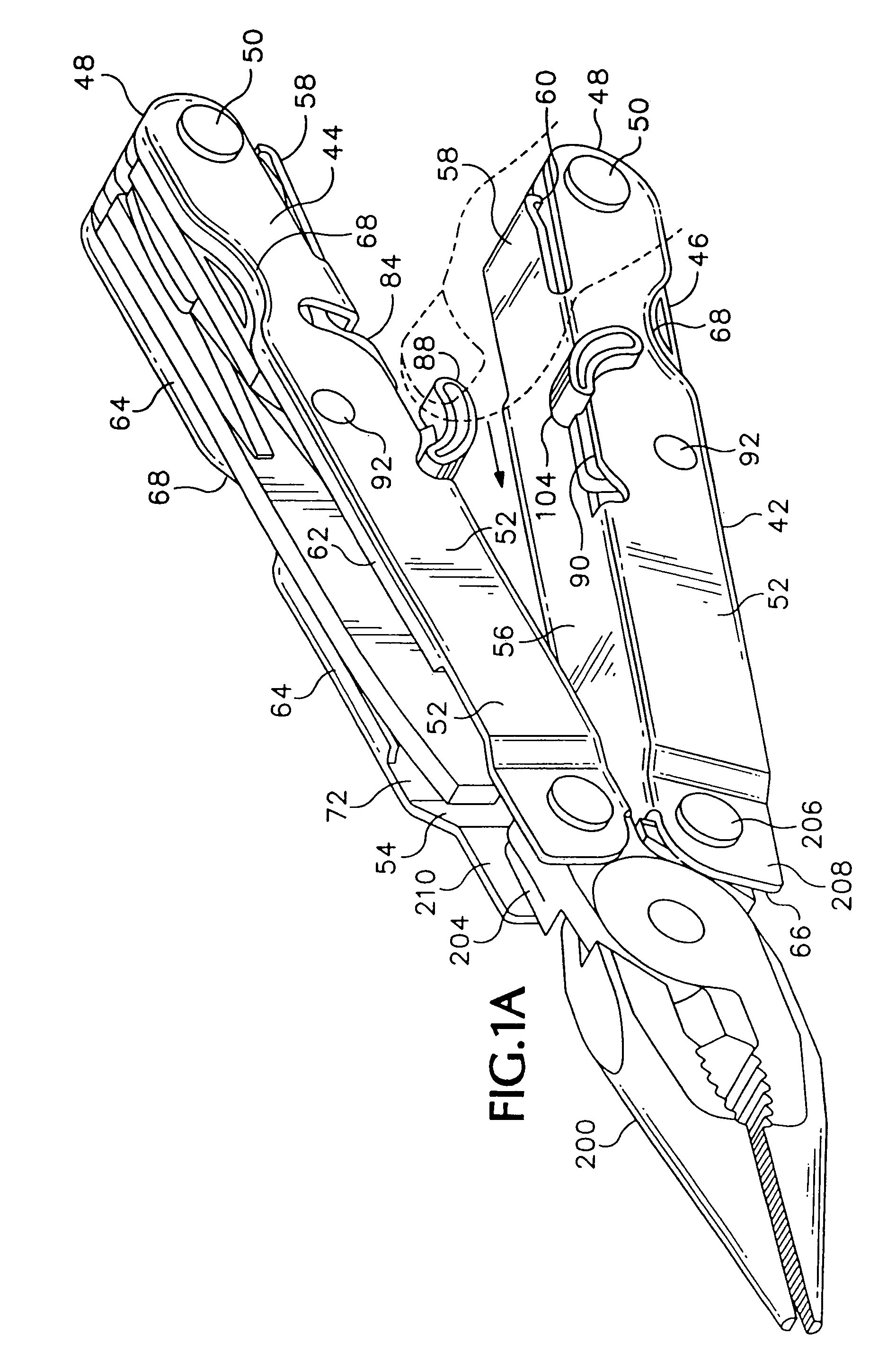 Multipurpose tool including folding scissors