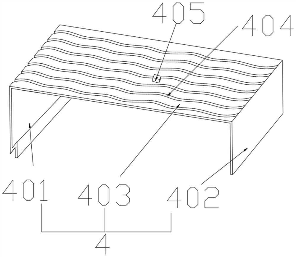 Transformer substation steel structure parapet wall edge folding bending piece and installation tool