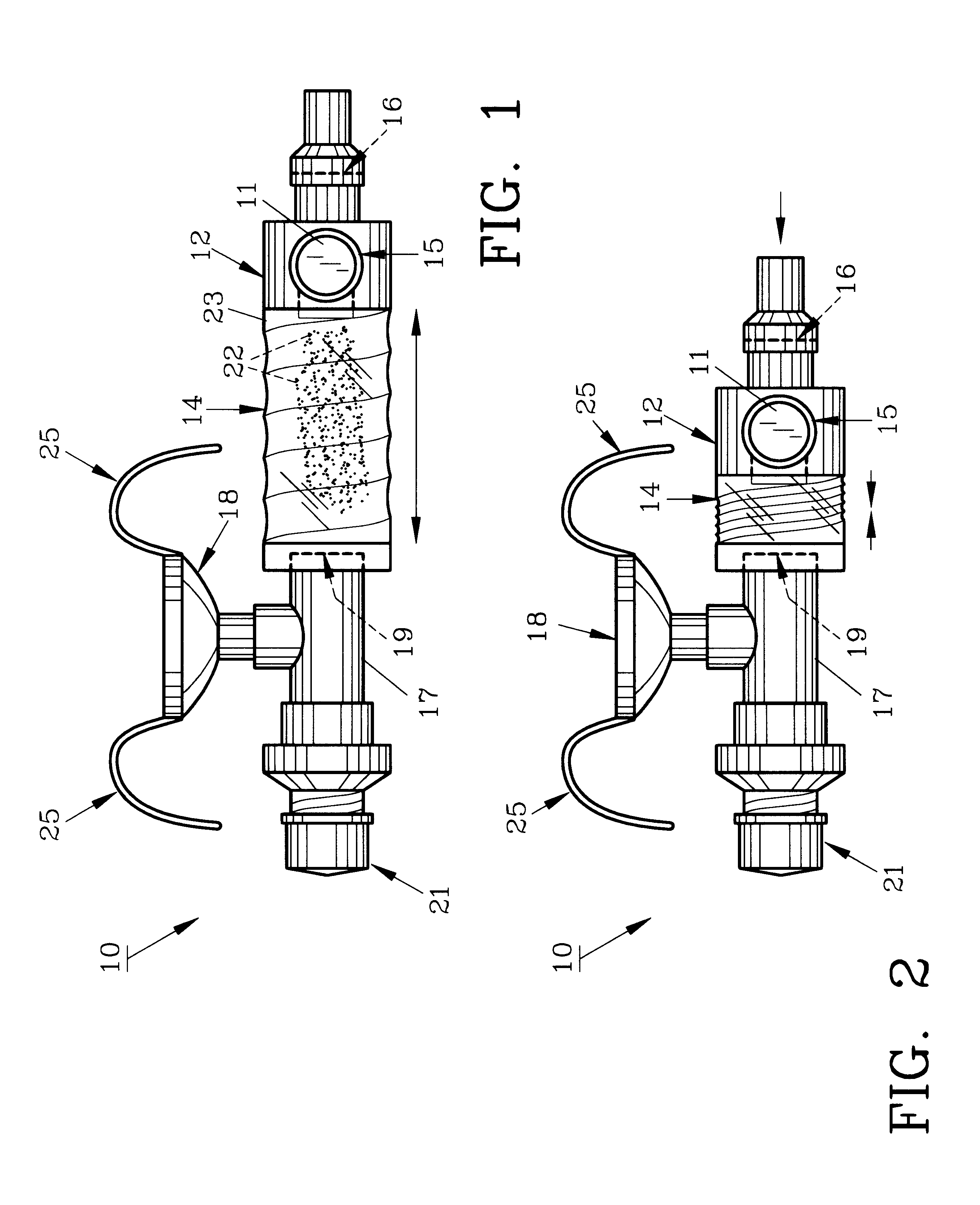 Inhalation therapy assembly and method