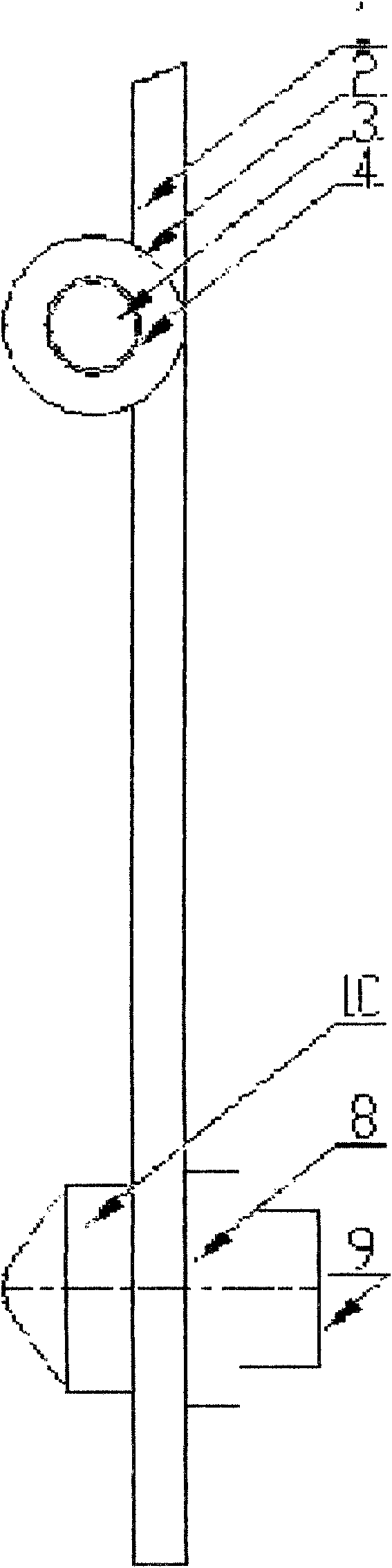 Accurate adjusting frame of high-speed railway ballastless track plate