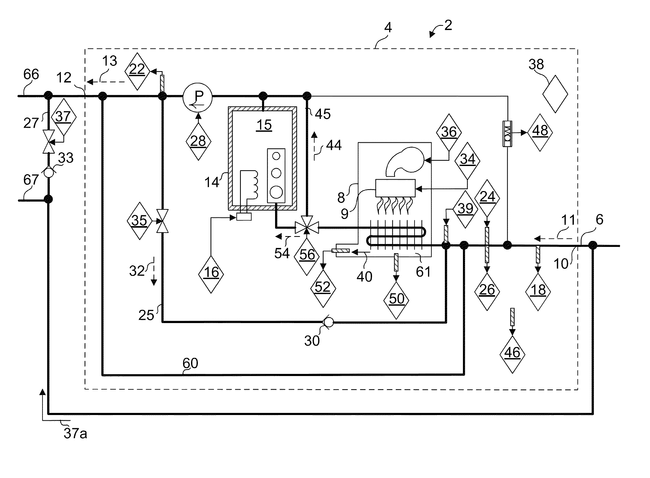 Adaptive heating control system for a water heater