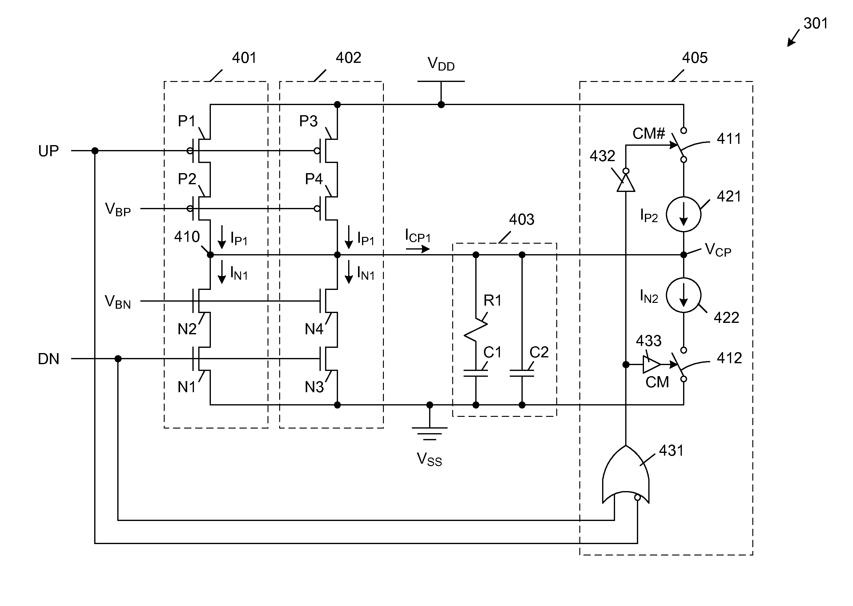 Charge pump linearization technique for delta-sigma fractional-N synthesizers
