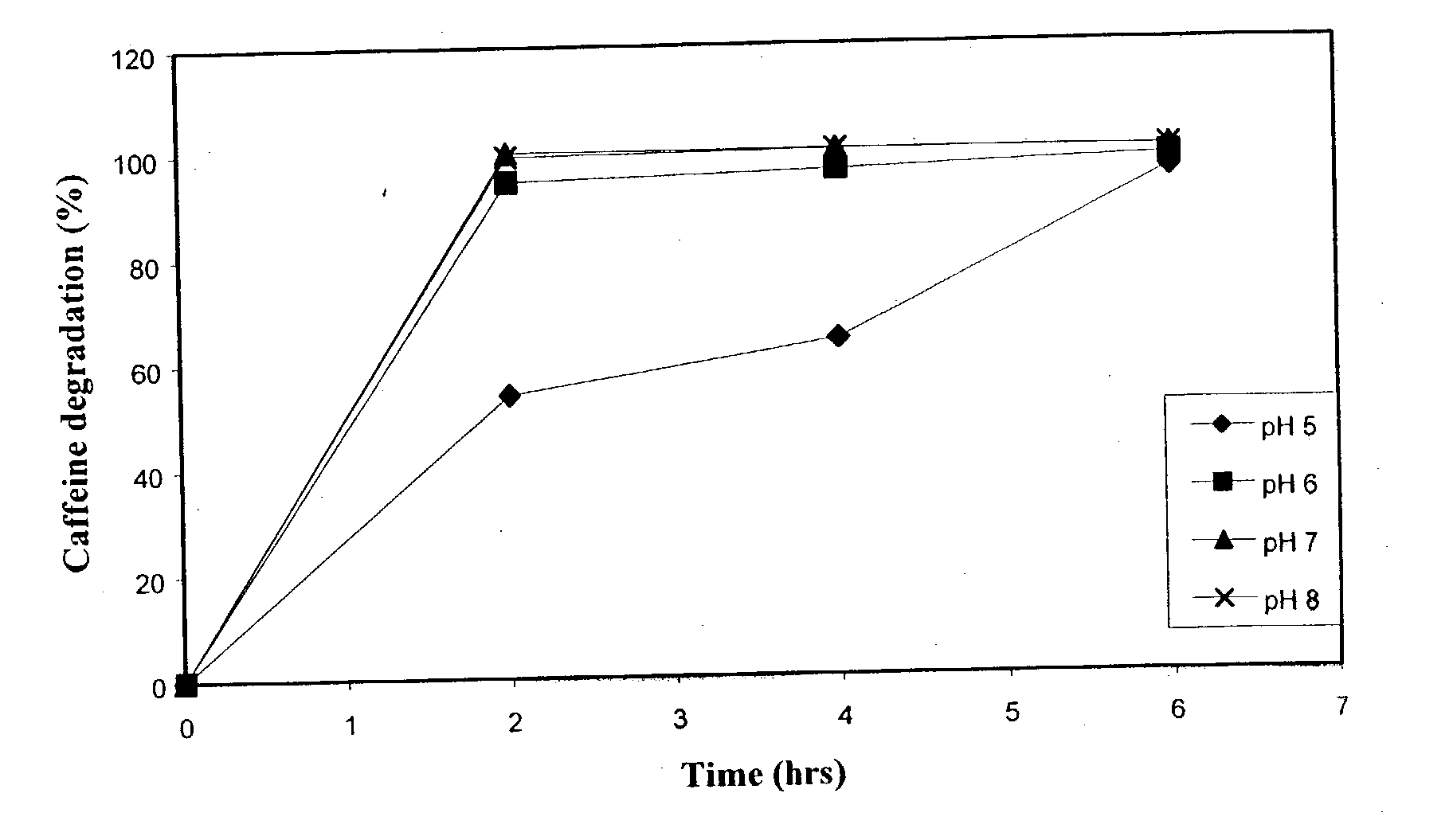 Decaffeinating microorganism and process of bio-decaffeination of caffeine containing solutions