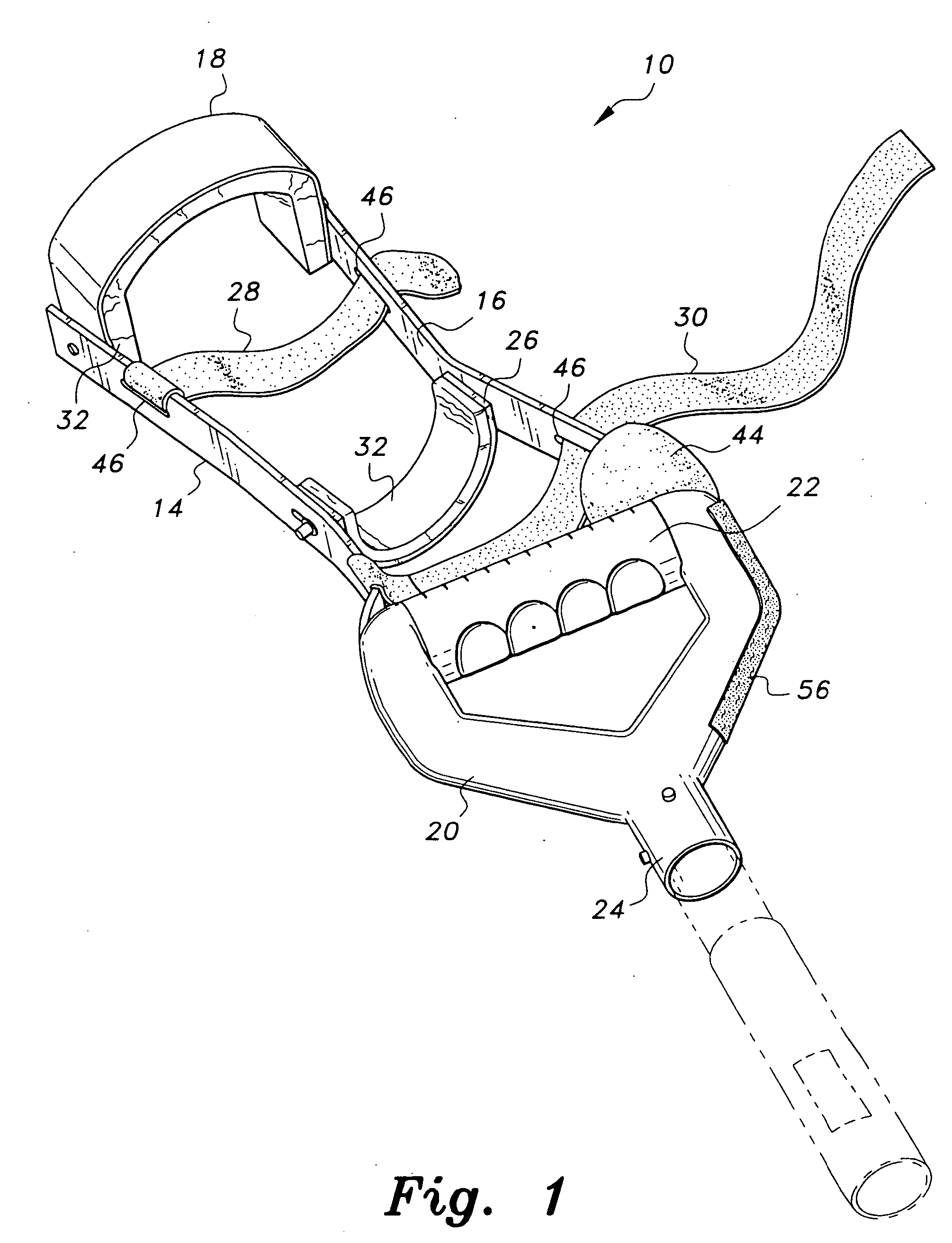 Forearm handle for disabled