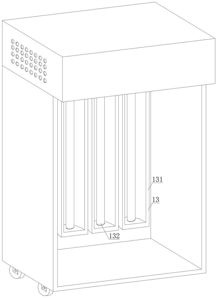 Refrigeration storage disinfection refrigerator with inpatient identity recognition function