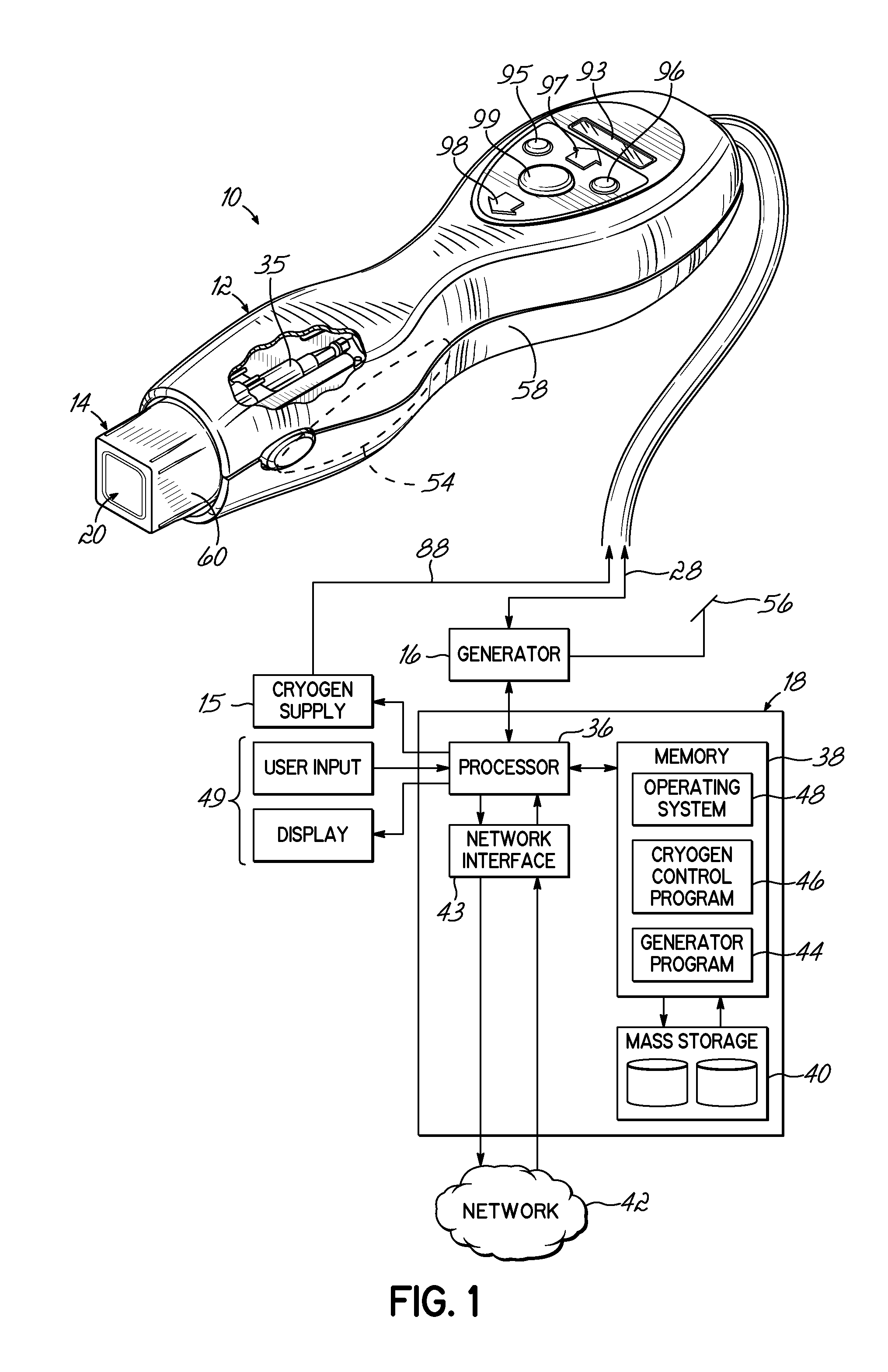 Tissue treatment systems with high powered functional electrical stimulation and methods for reducing pain during tissue treatments