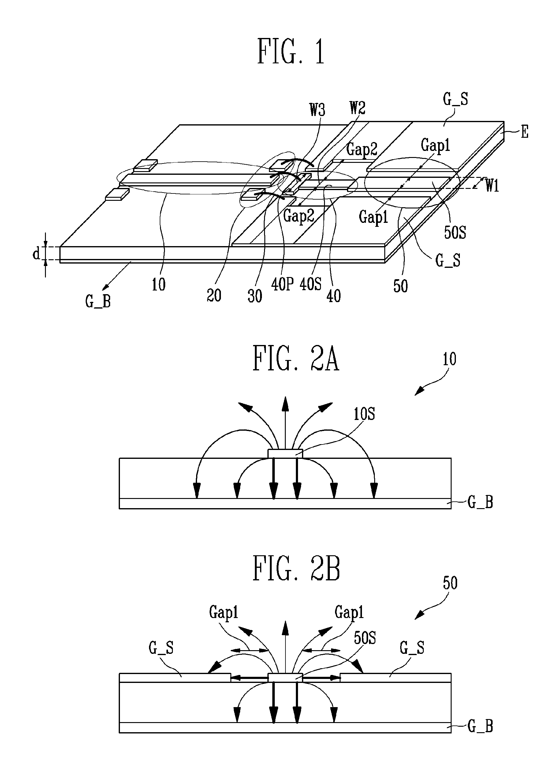 Microwave module having converter for improving transmission characteristics