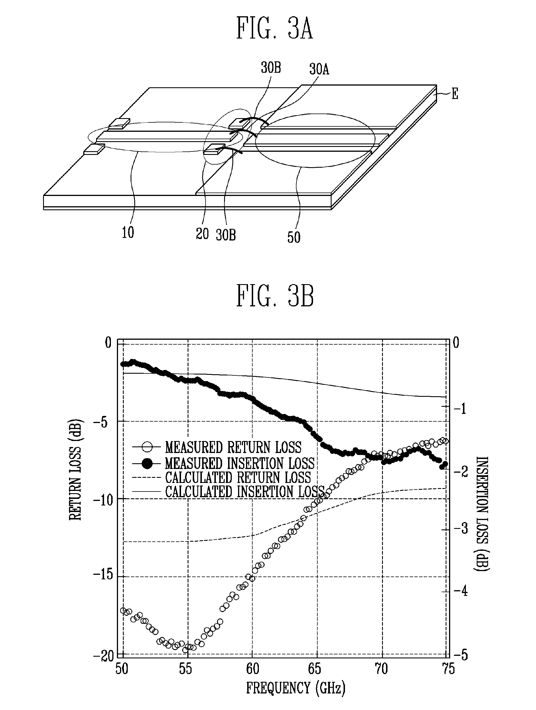 Microwave module having converter for improving transmission characteristics