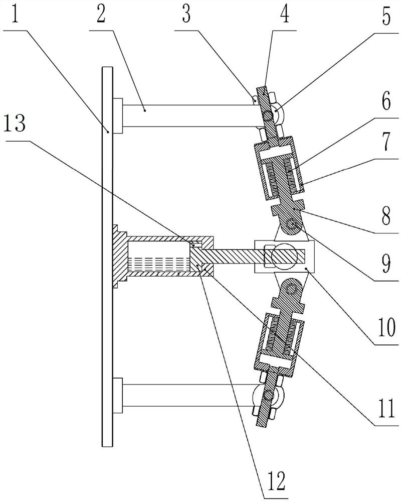 Buffer device for quick switch