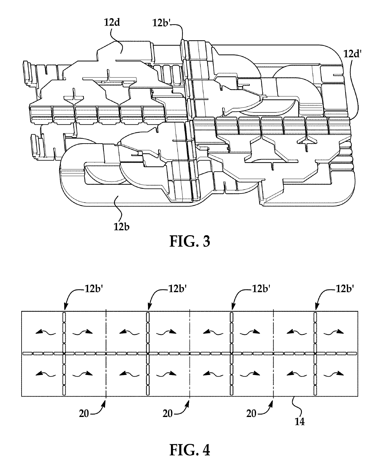 Dual-polarized fractal antenna feed architecture employing orthogonal parallel-plate modes