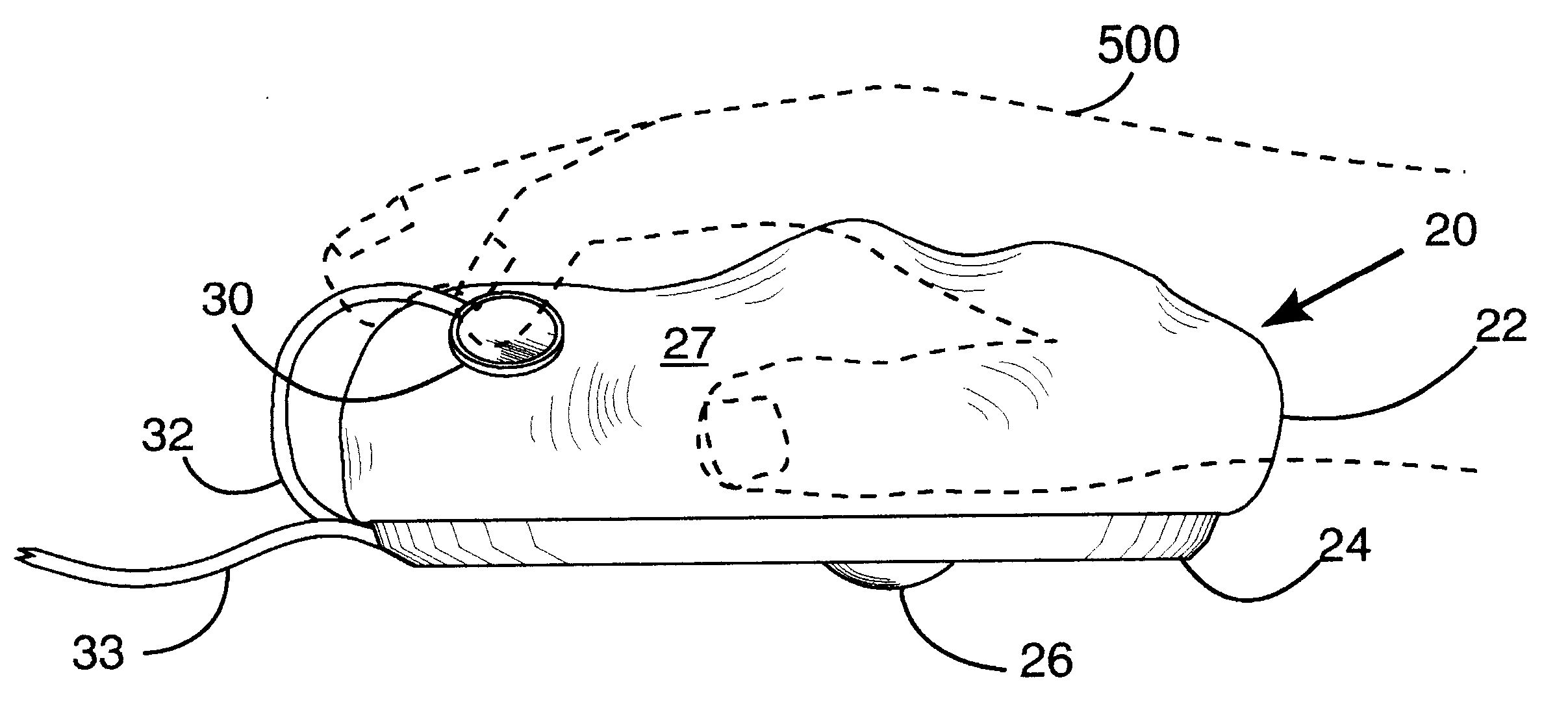 Computer pointing device and method of use