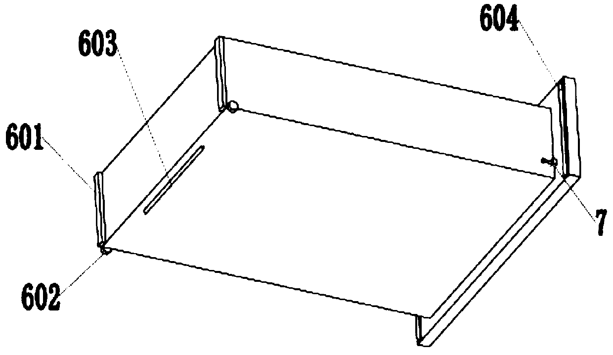 Non-slip drawer