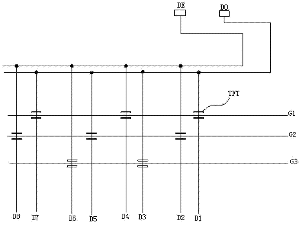 DDS (data-data short) detection structure and DDS detection method