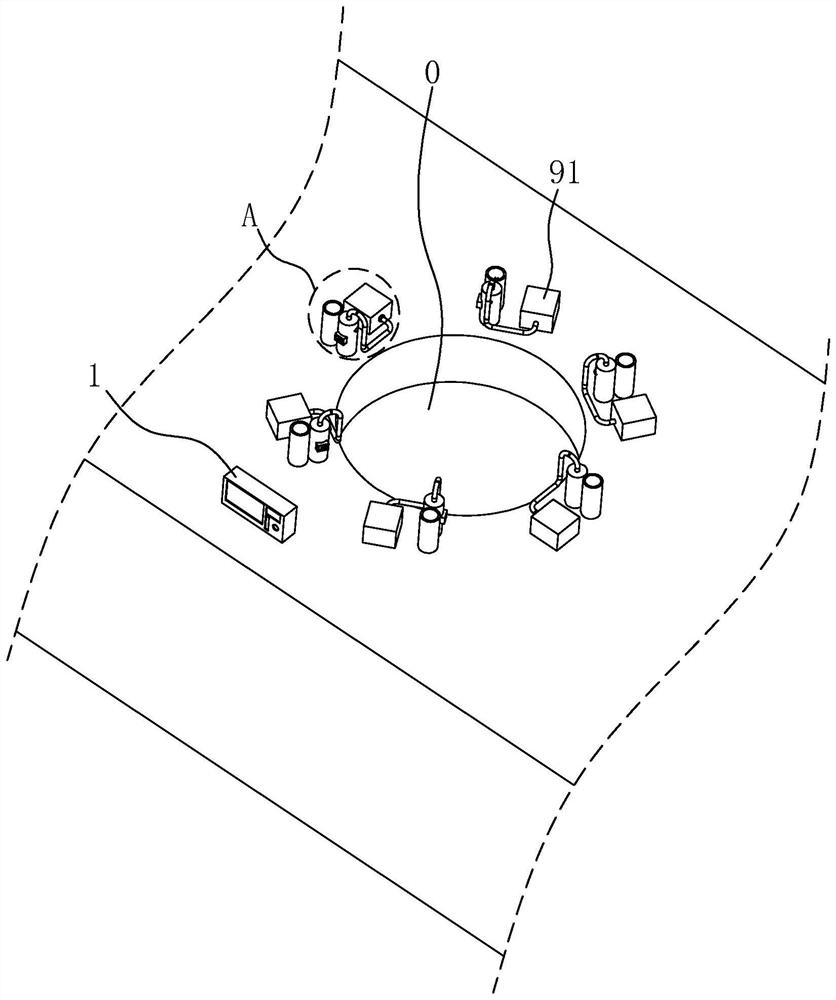 Multi-stage supporting foundation pit monitoring method