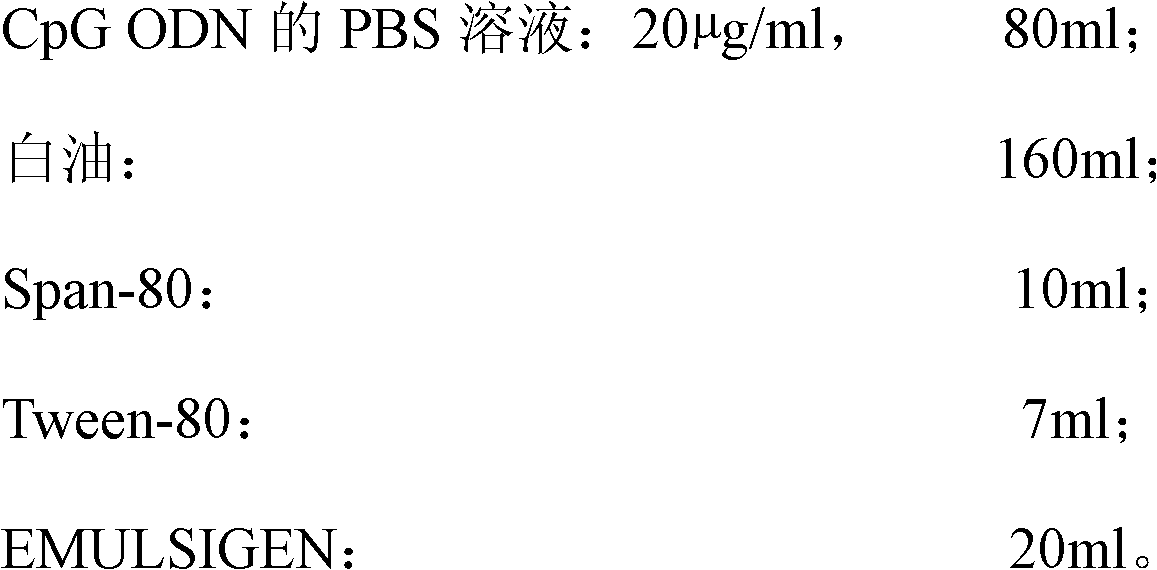 High-efficiency CpG preparation, preparation method thereof and application