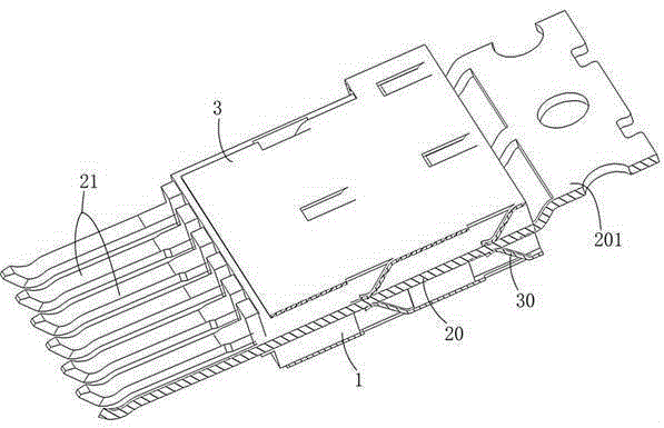 Contact module and electric connector