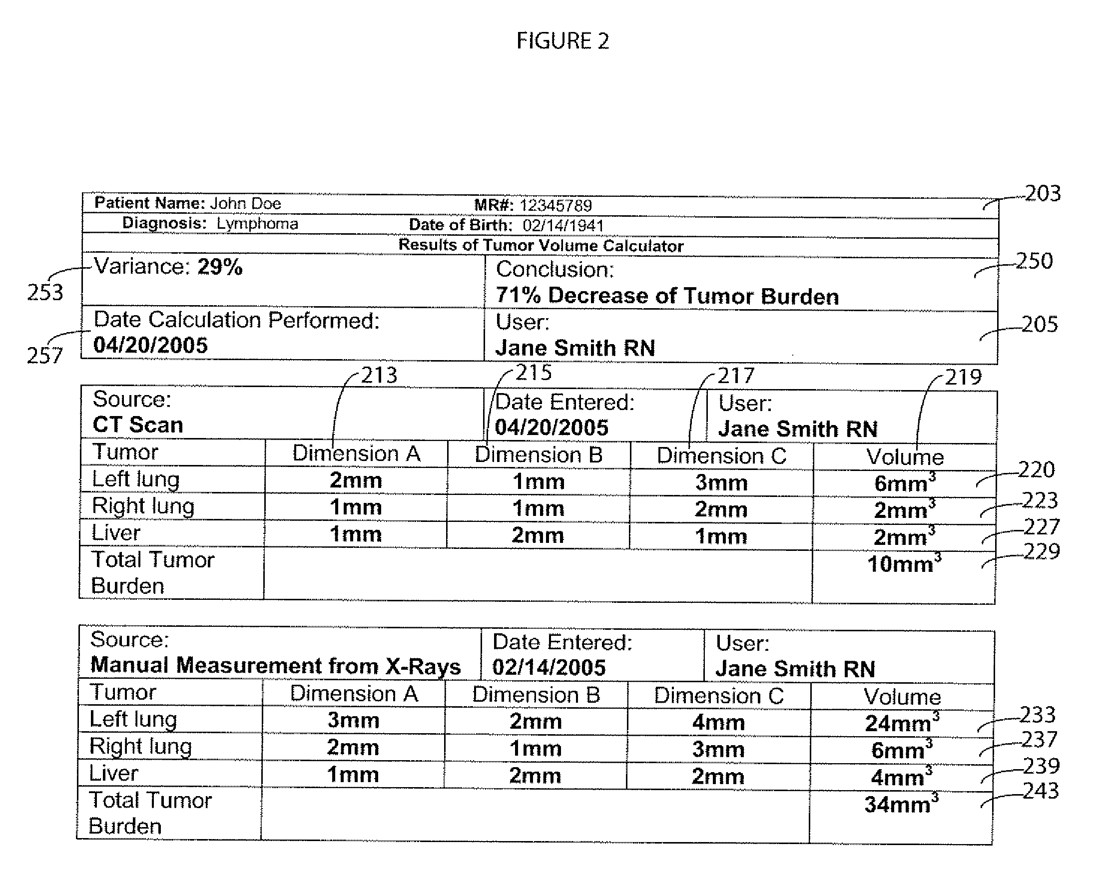 Anatomical Feature Tracking and Monitoring System