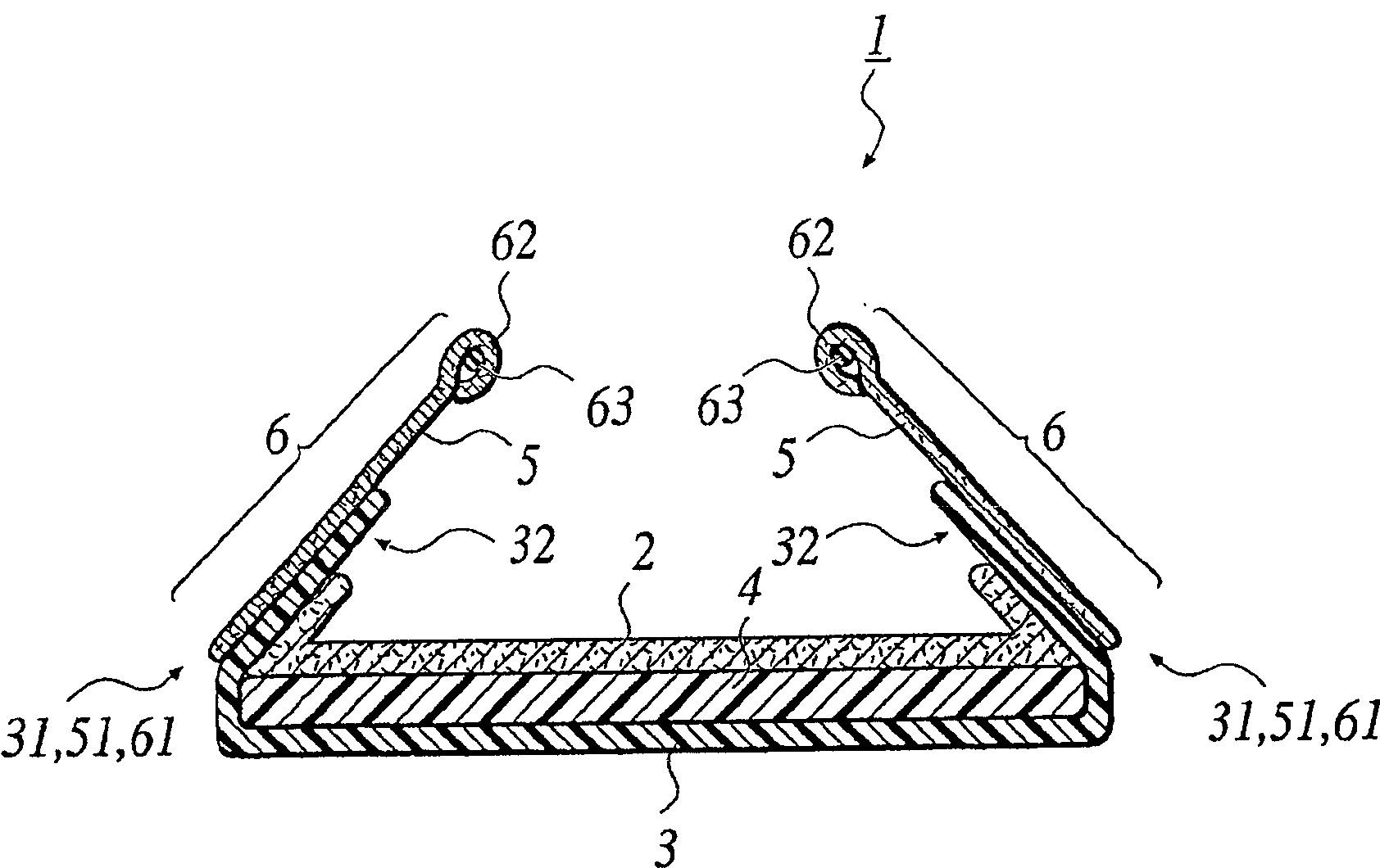 Absorptive article and inner absorptive article