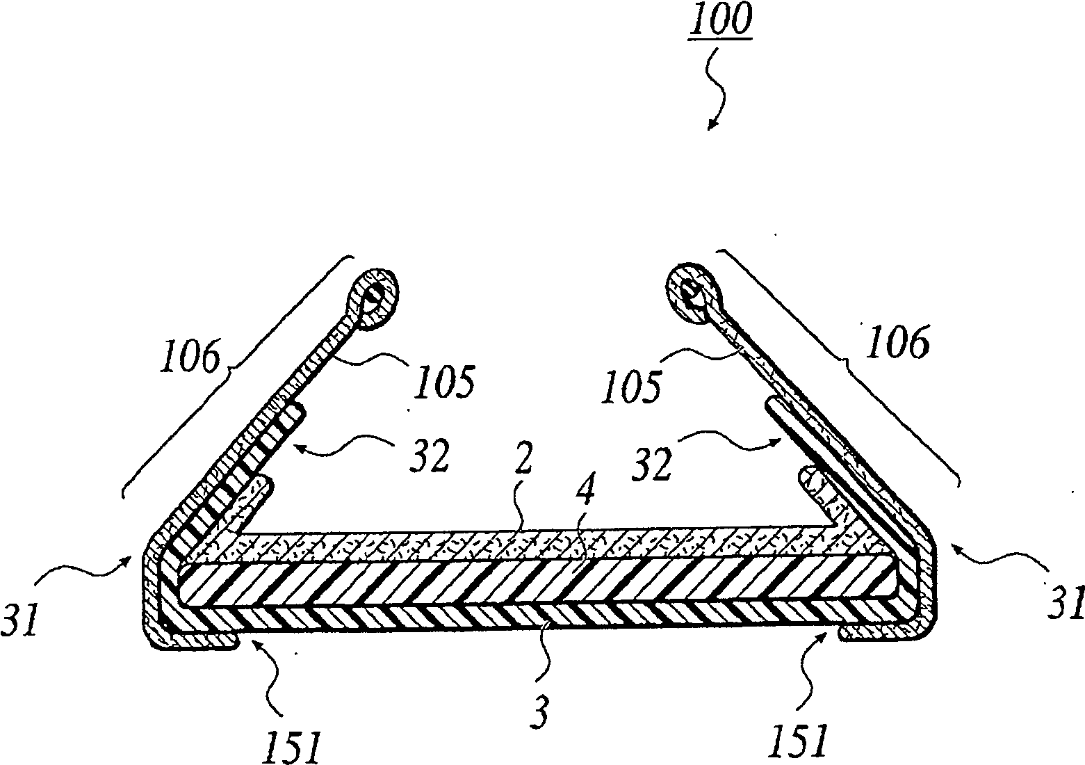 Absorptive article and inner absorptive article