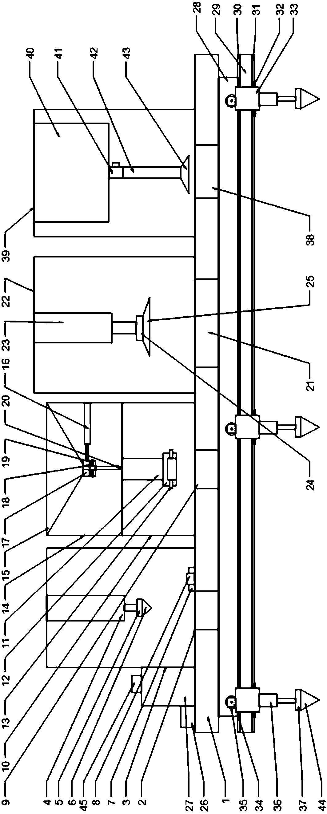 Integrated walking grass seeder