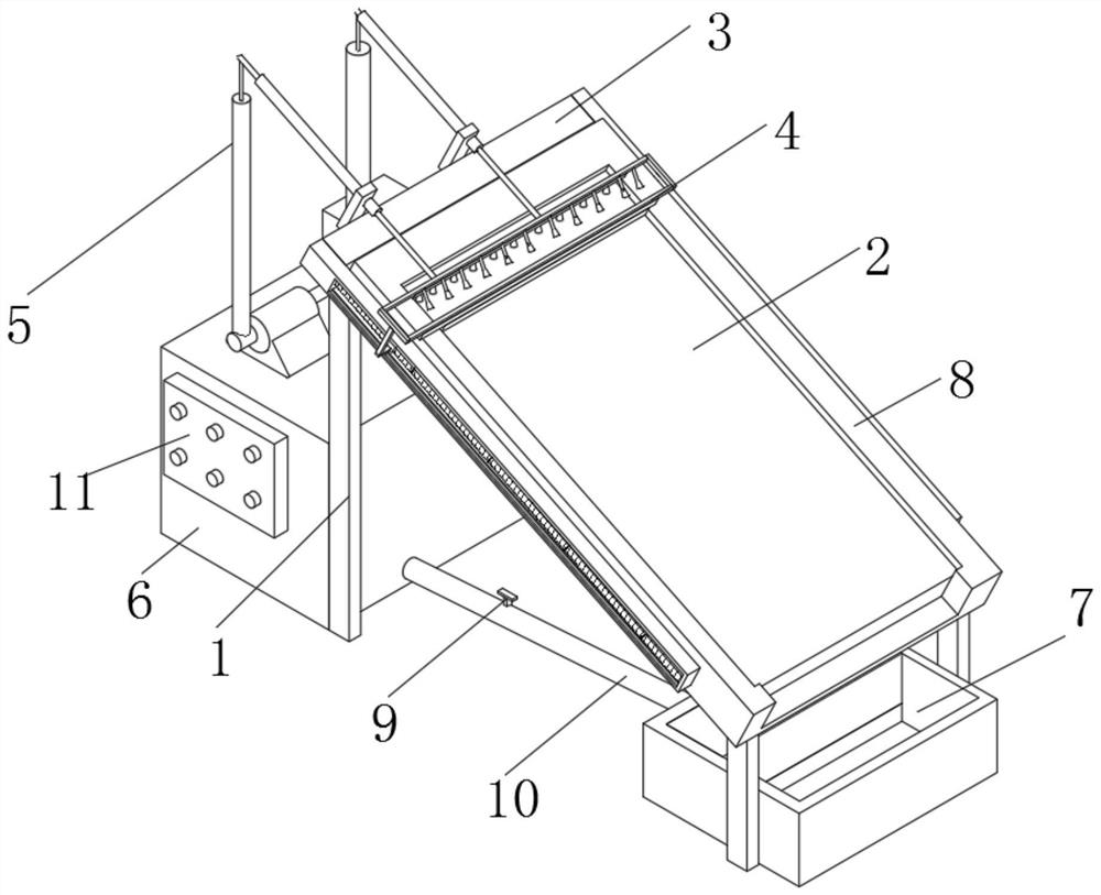 Photovoltaic power station assembly cleaning device and cleaning method thereof