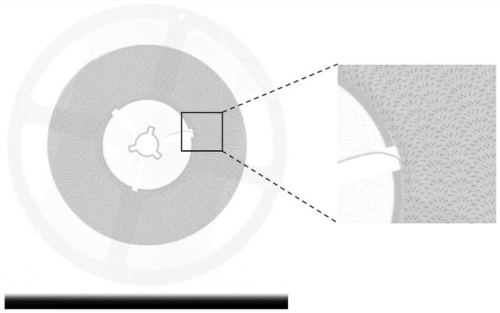 A visual counting and positioning method for electronic components