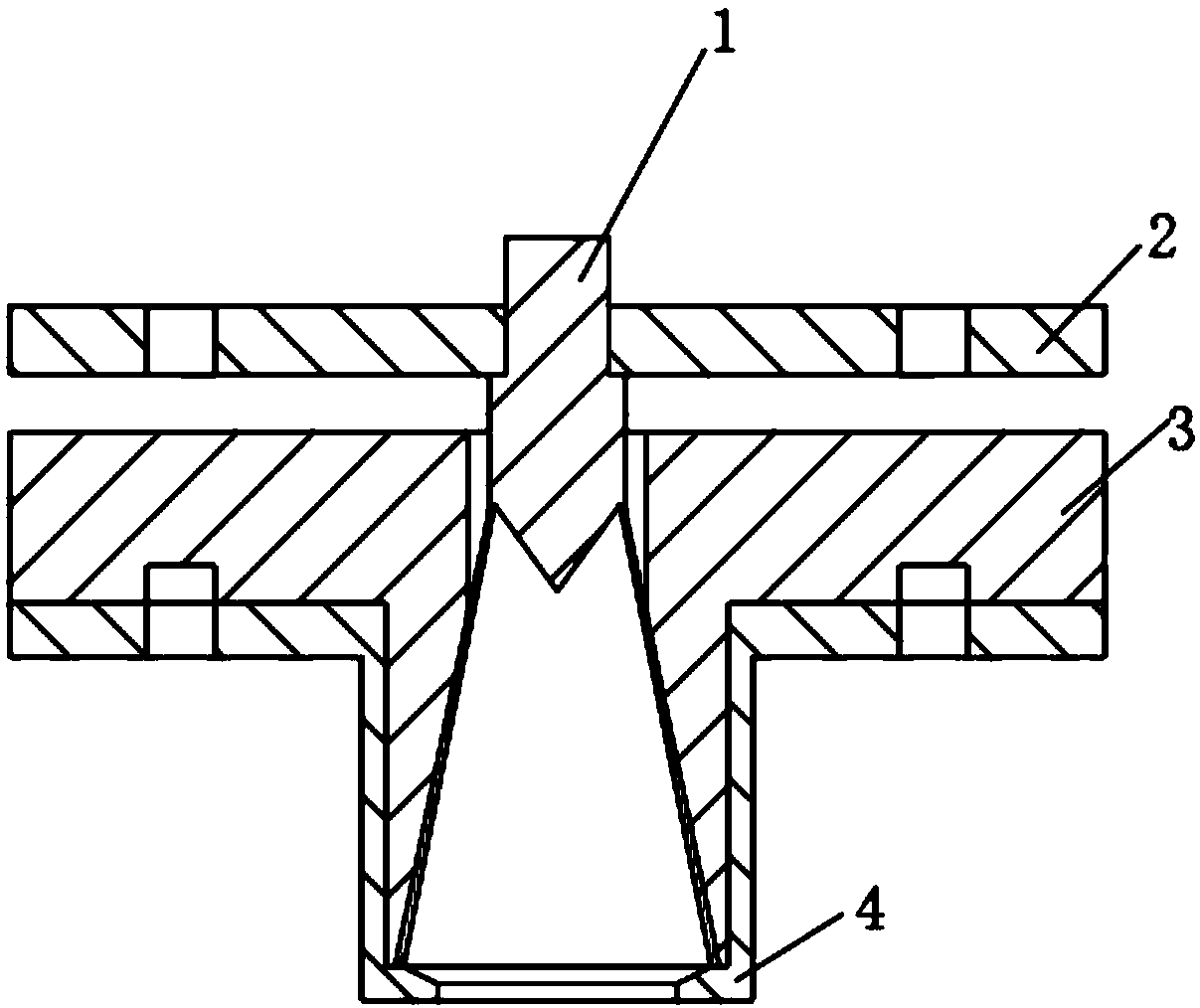 Petroleum perforating bullet device through electromagnetic driving