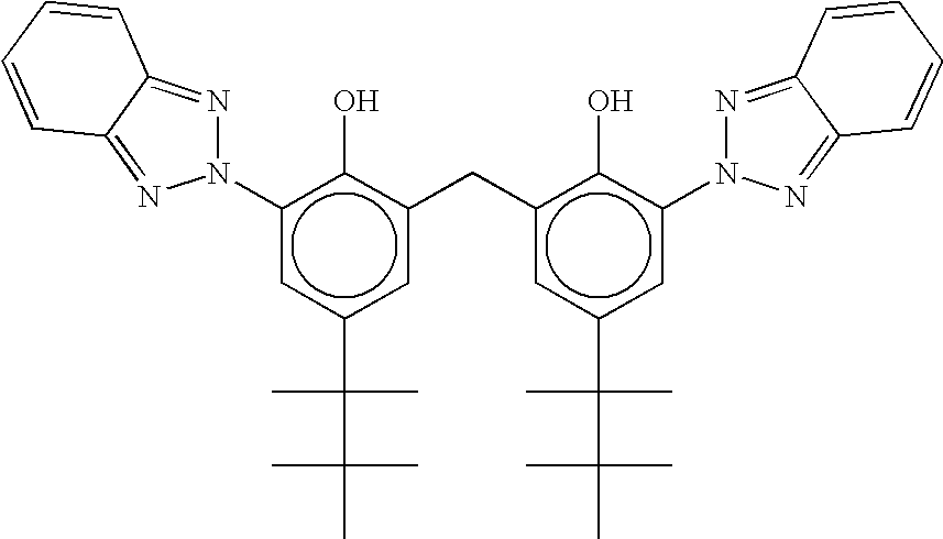 White, UV-stabilized film made from a crystallizable thermoplastic