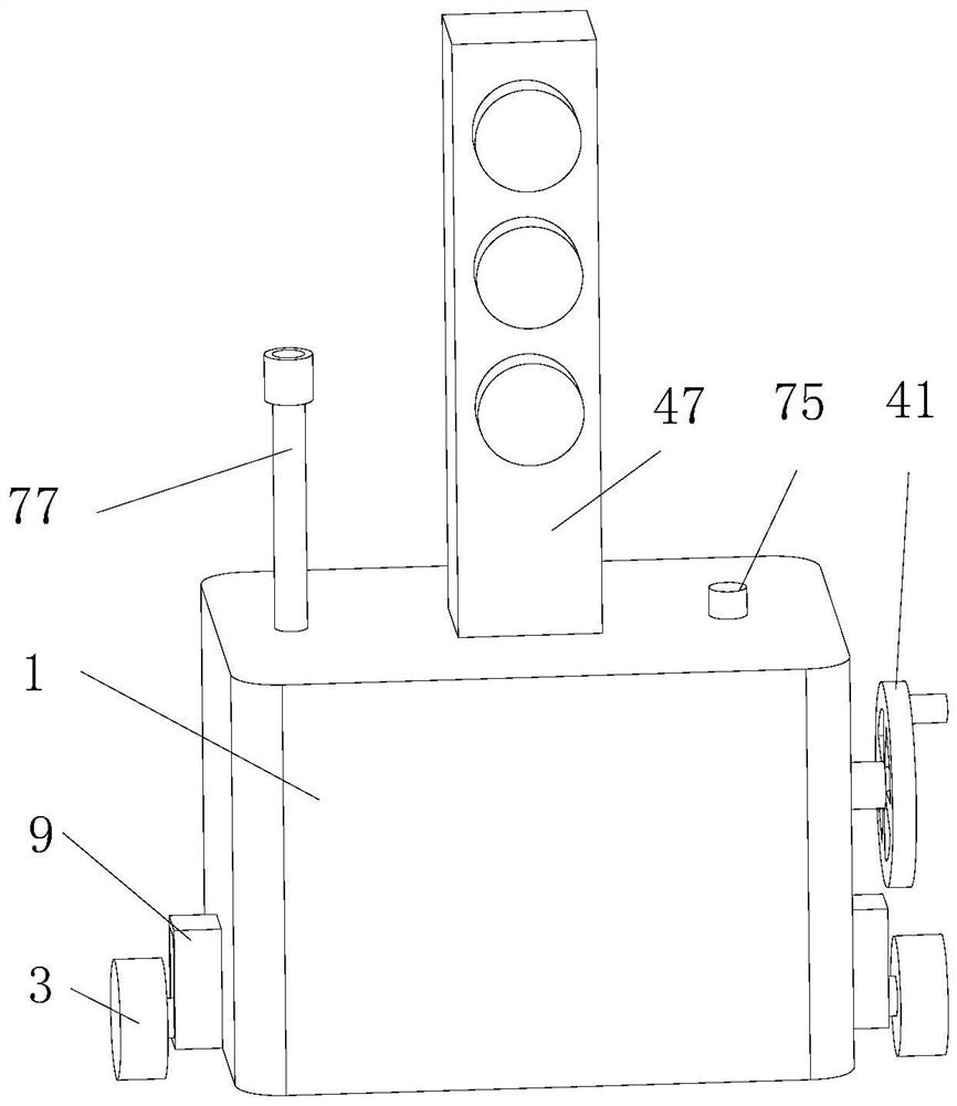 Traffic signal lamp structure