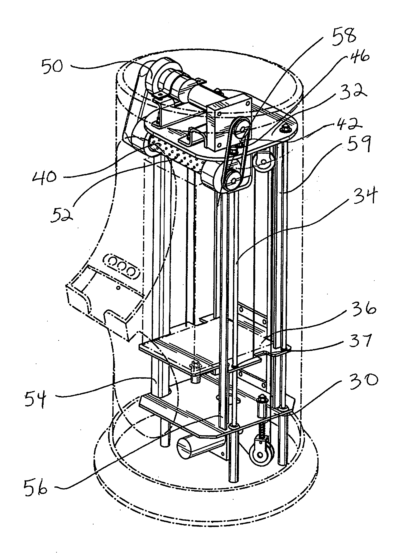 Vacuum based napkin dispenser