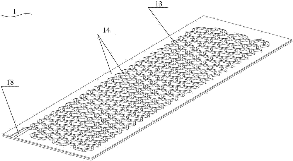 Heat superconductive panel fin radiator with fins on surface thereof