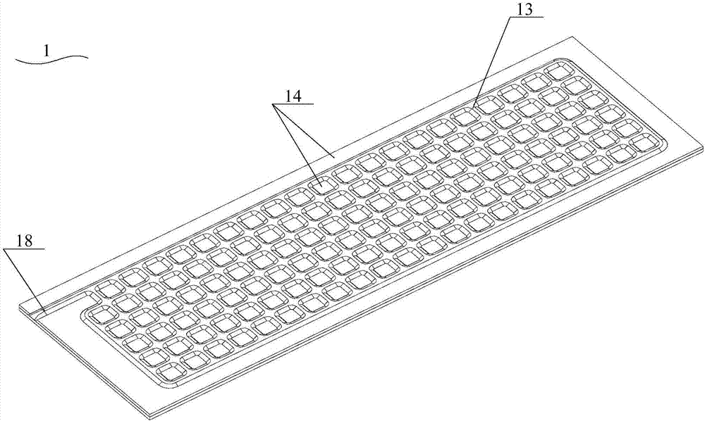 Heat superconductive panel fin radiator with fins on surface thereof