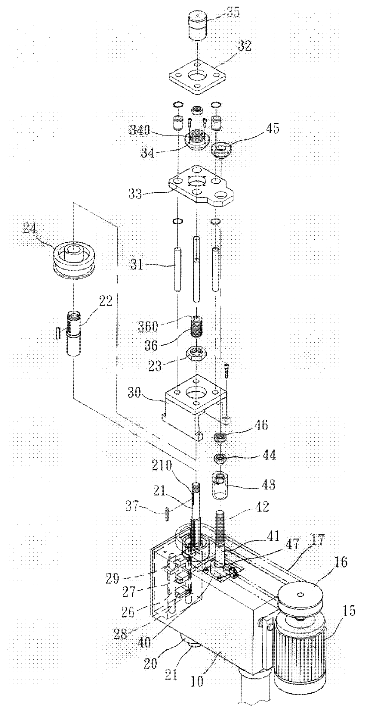 Tapping machine