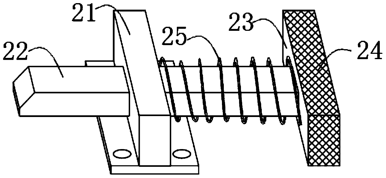 Writing brush gluing device